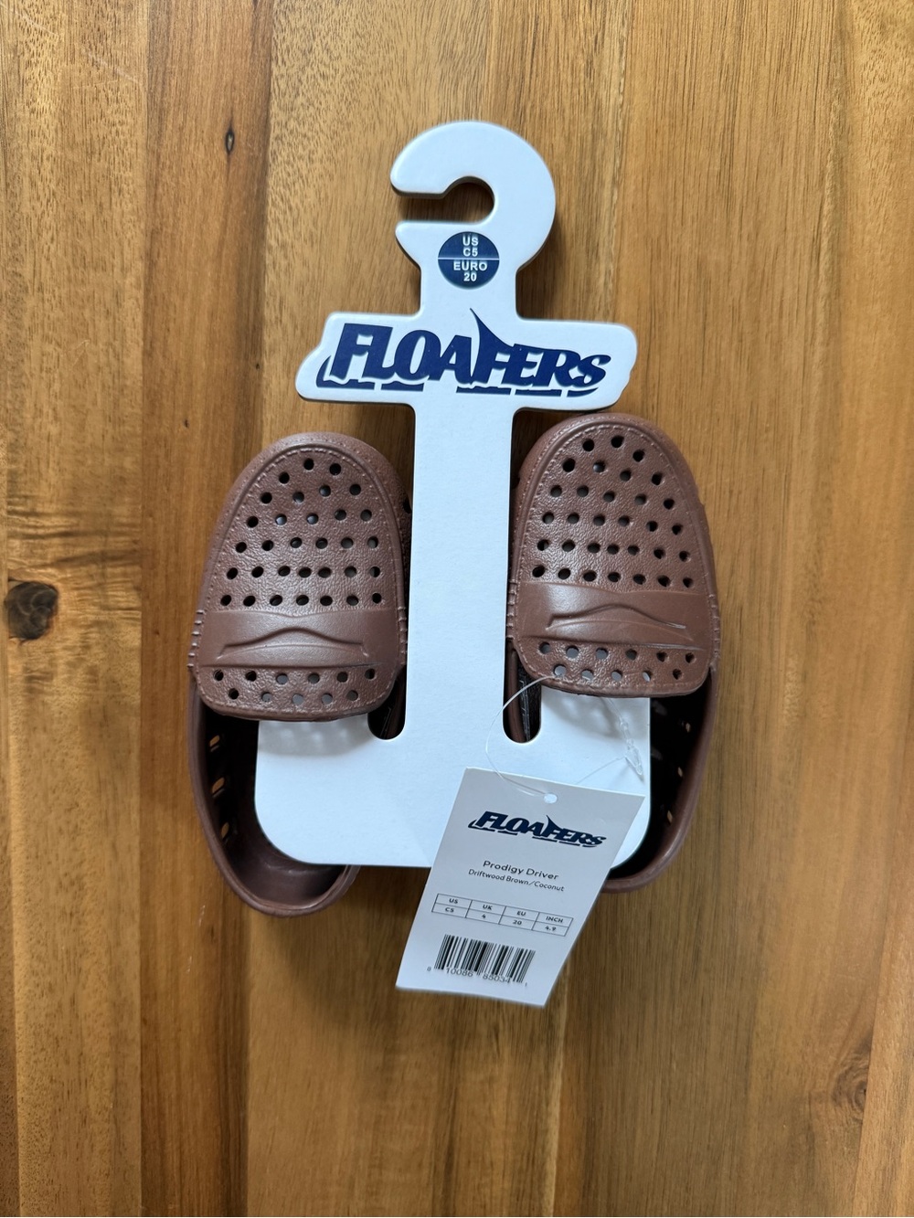 Floaters Prodigy Driver Slip-On Clogs in Brown